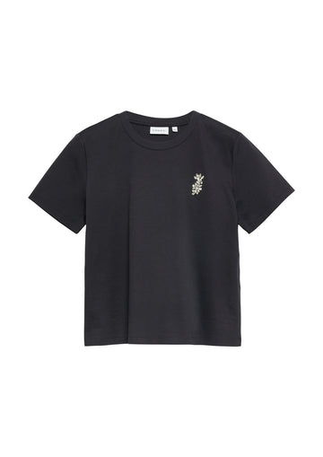 T-Shirt mit Schmucksteinen
