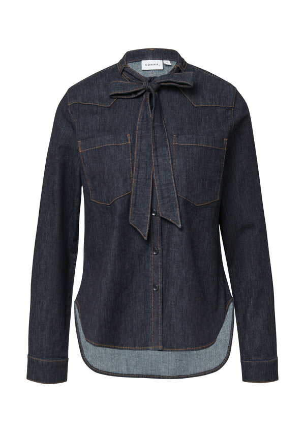 comma Blusen  blau
