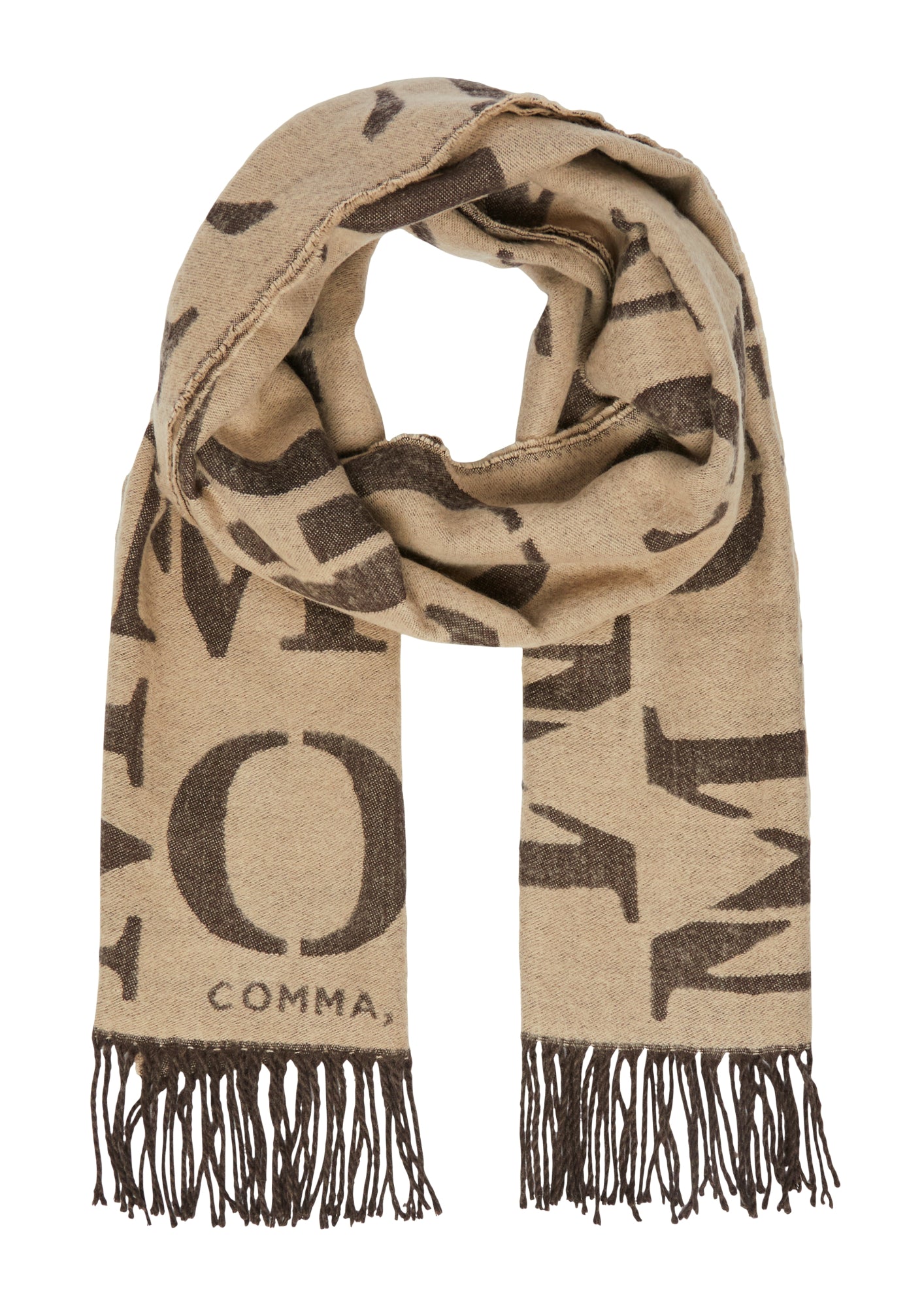 comma Schals  braun