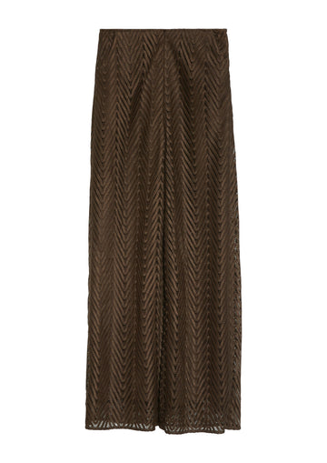 Wide-Leg-Hose aus Spitze