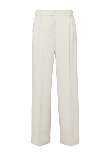 Wide-Leg-Hose mit Falten