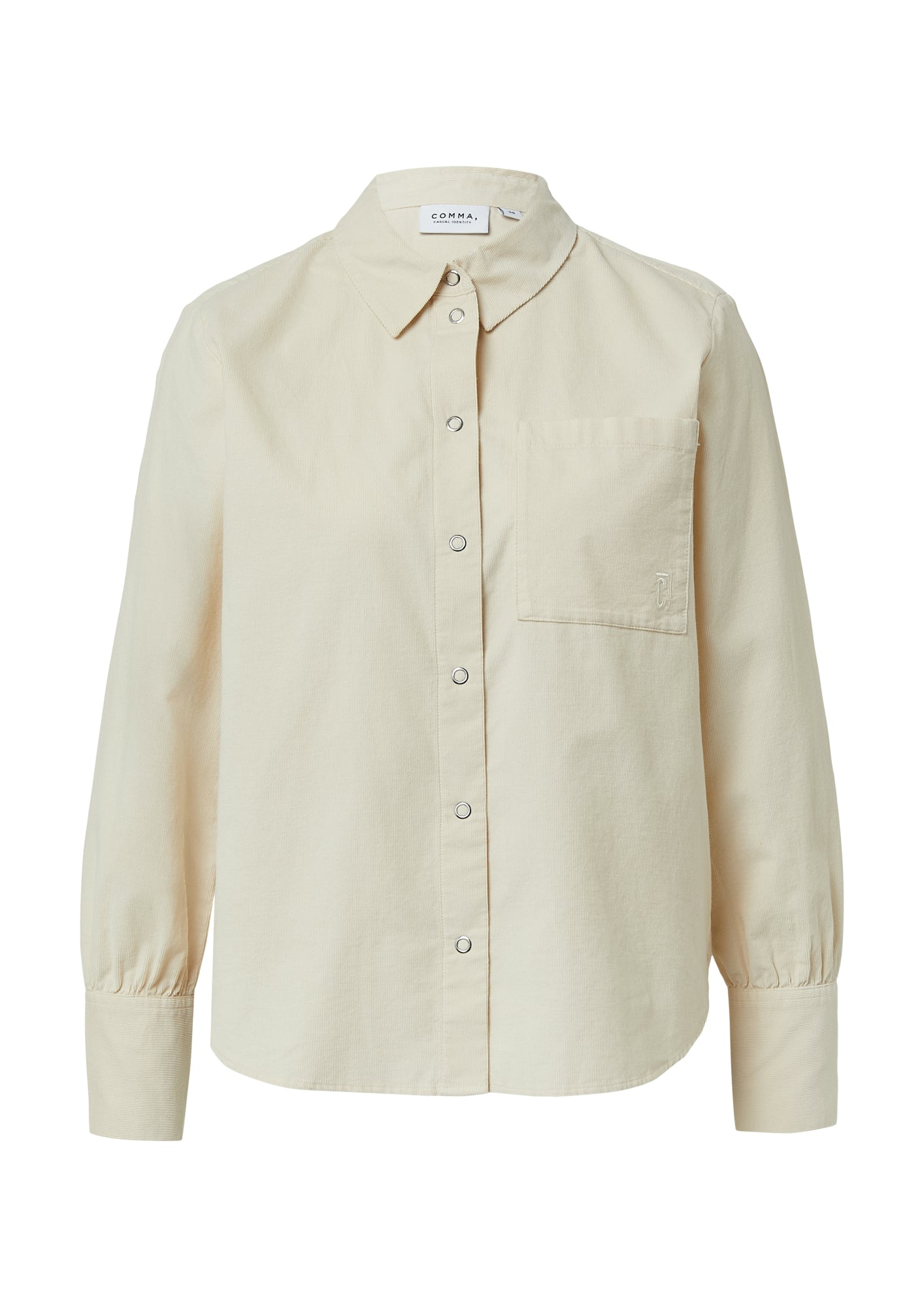 comma casual identity Hemdblusen  beige