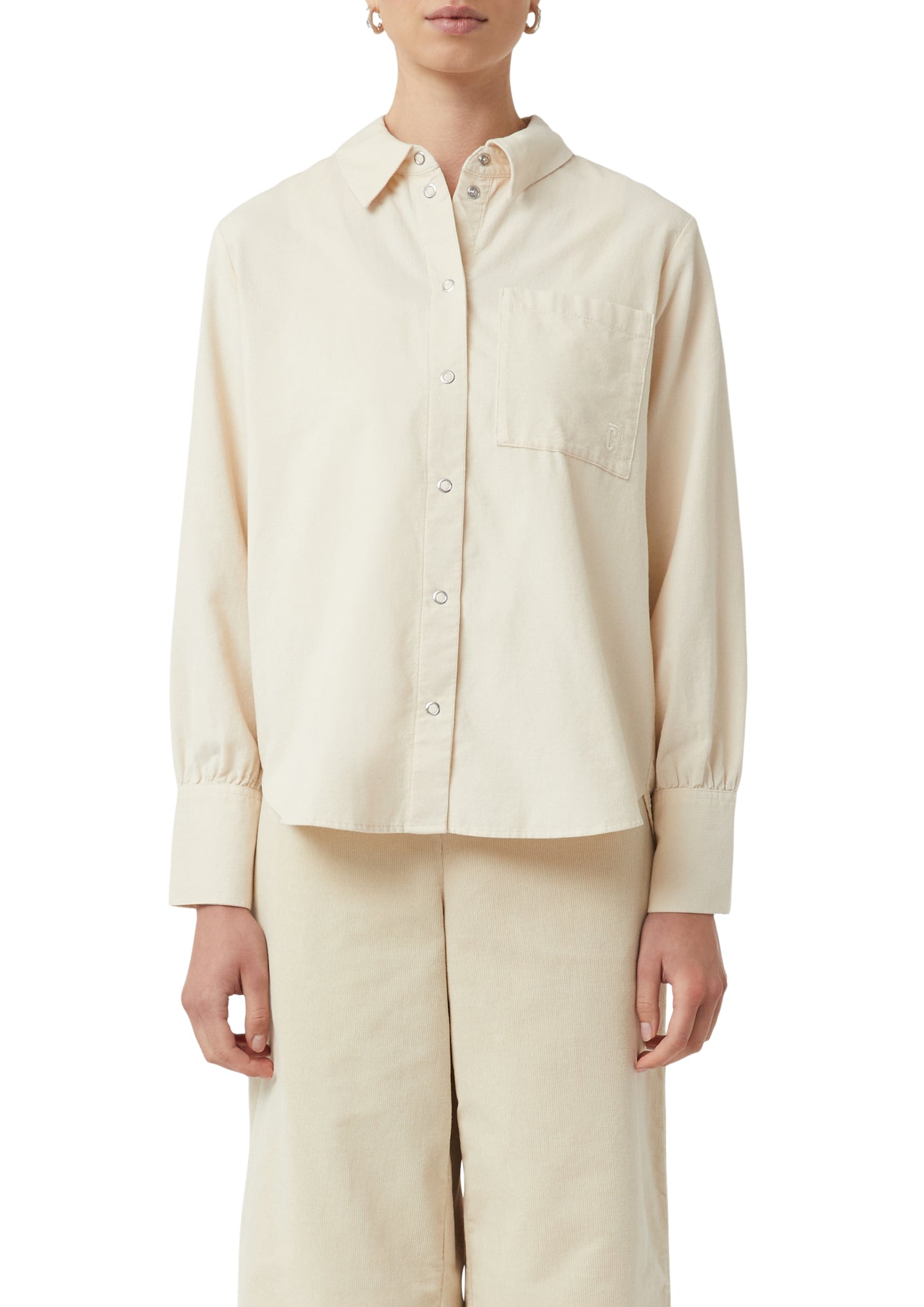 comma casual identity Hemdblusen  beige