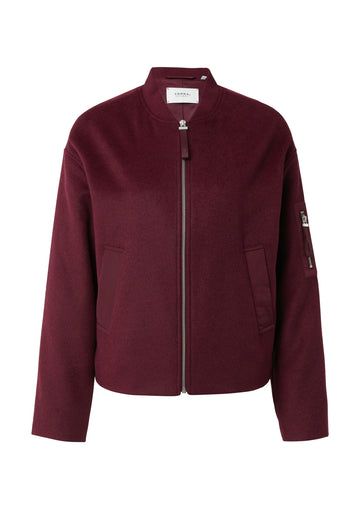 Flanell-Bomberjacke
