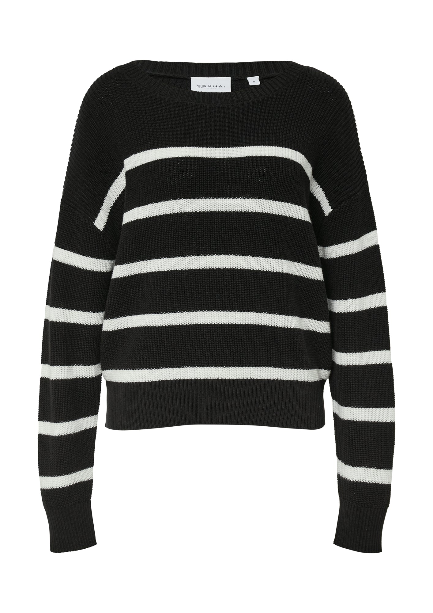 comma casual identity Pullover  schwarz