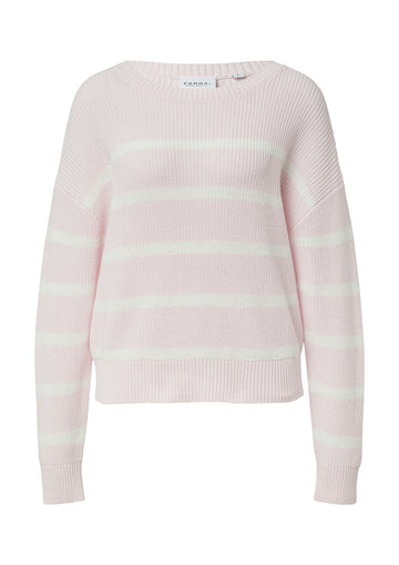 Gestreifter Strickpullover