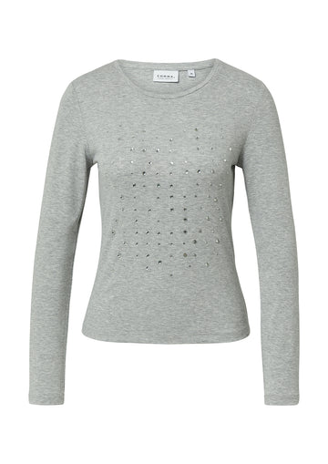 Langarmshirt aus Strickjersey