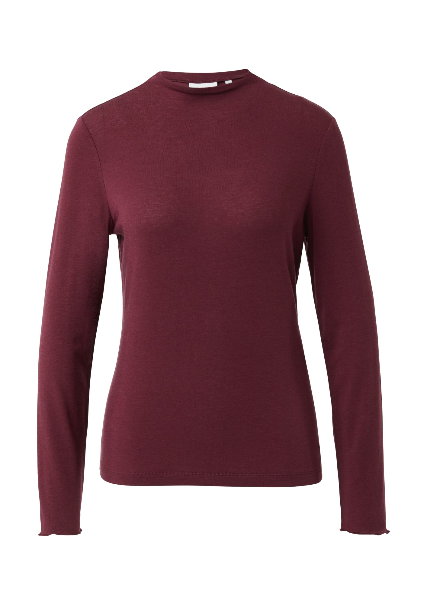comma casual identity Langarmshirts  bordeaux