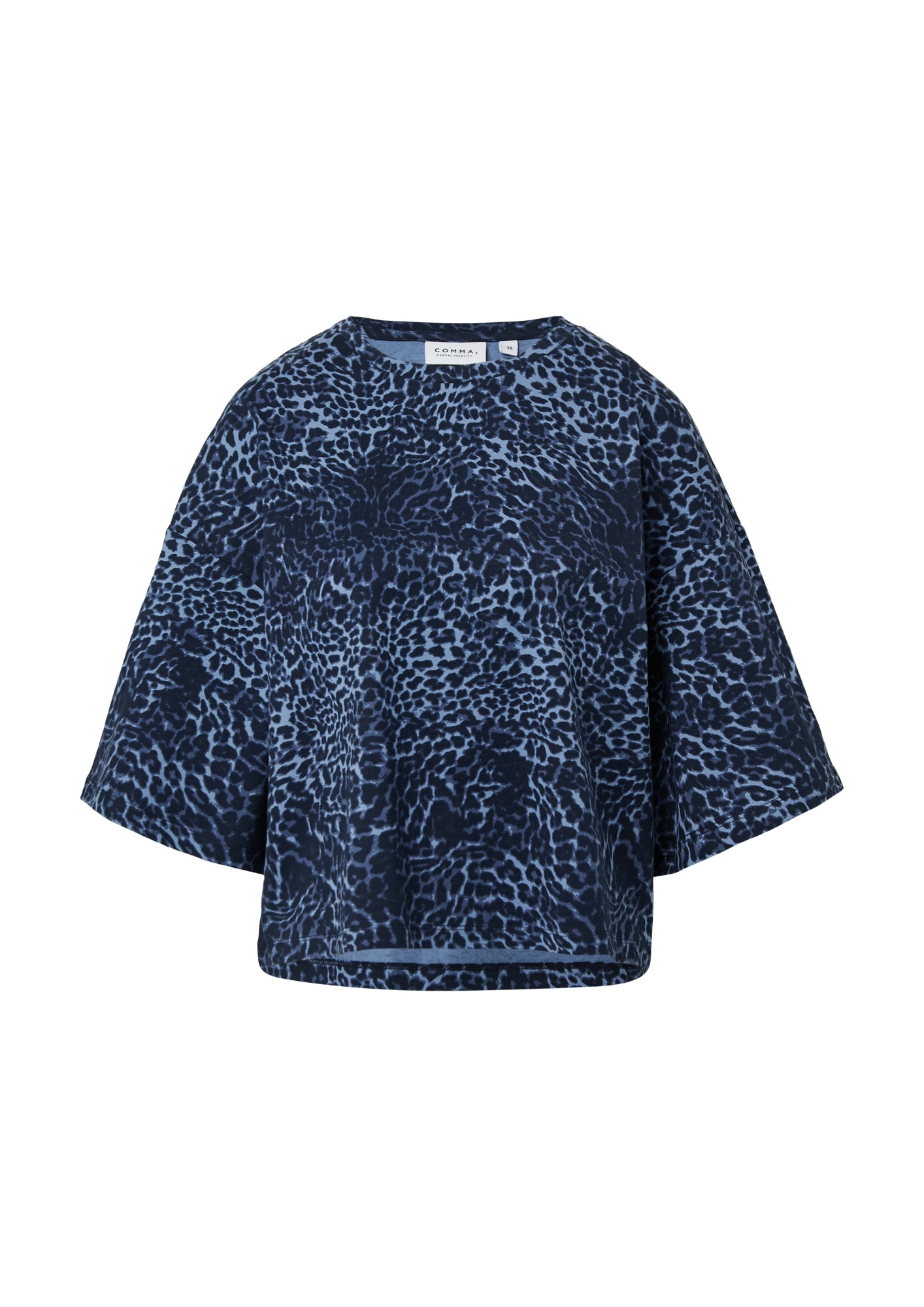 comma casual identity T-Shirts  blau