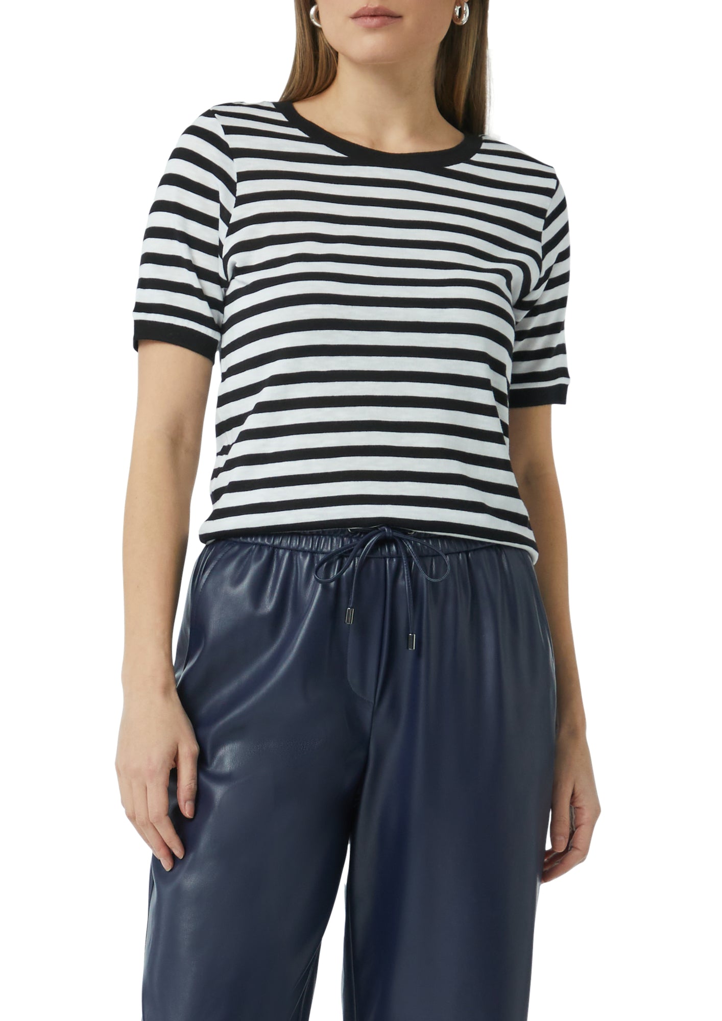comma casual identity T-Shirts  schwarz