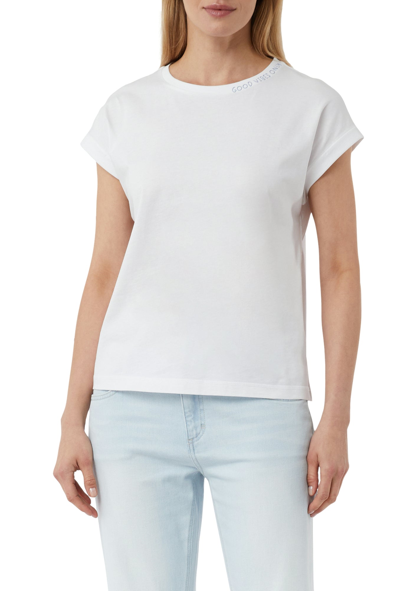 comma casual identity T-Shirts  weiß