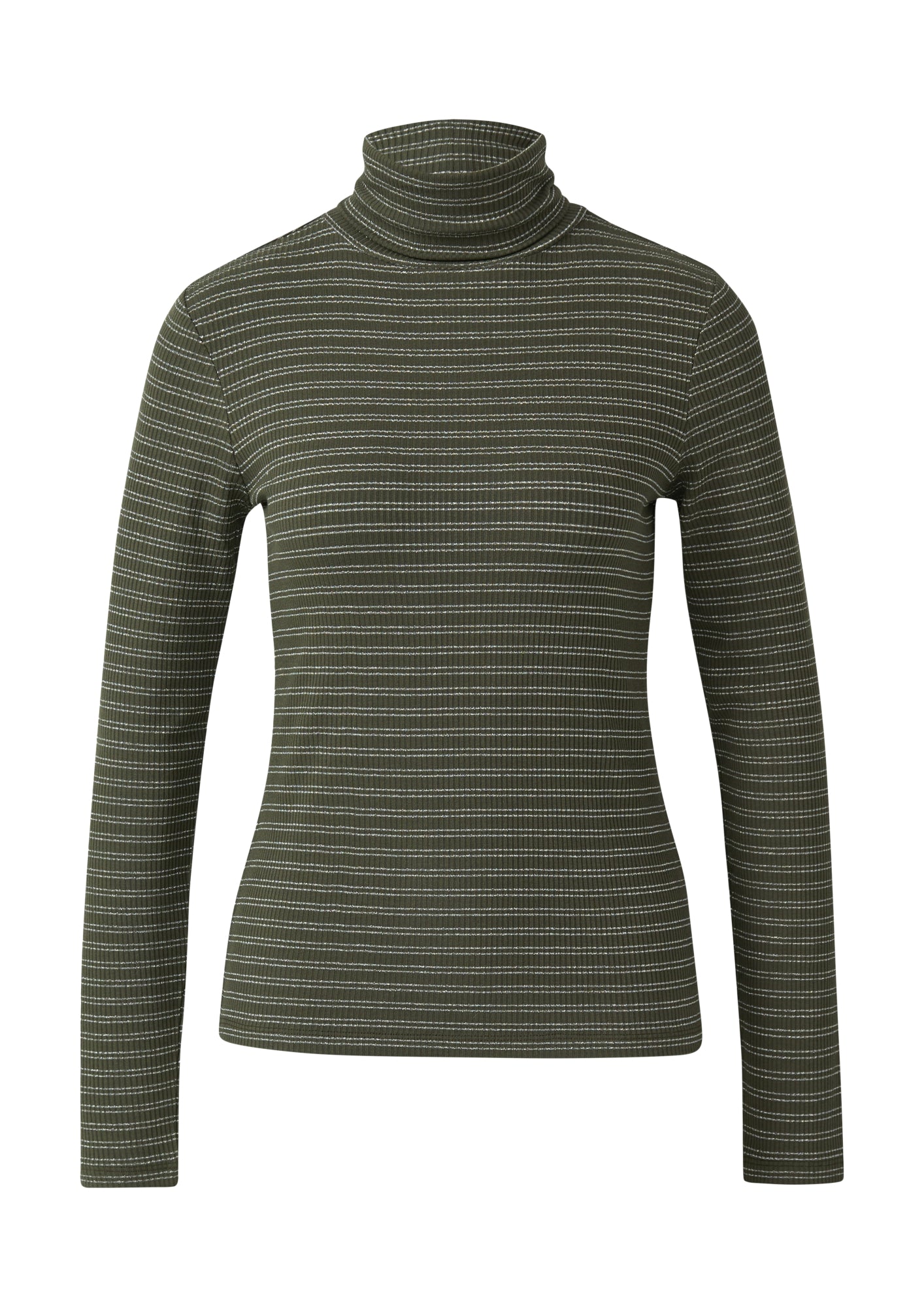 comma casual identity Langarmshirts  oliv