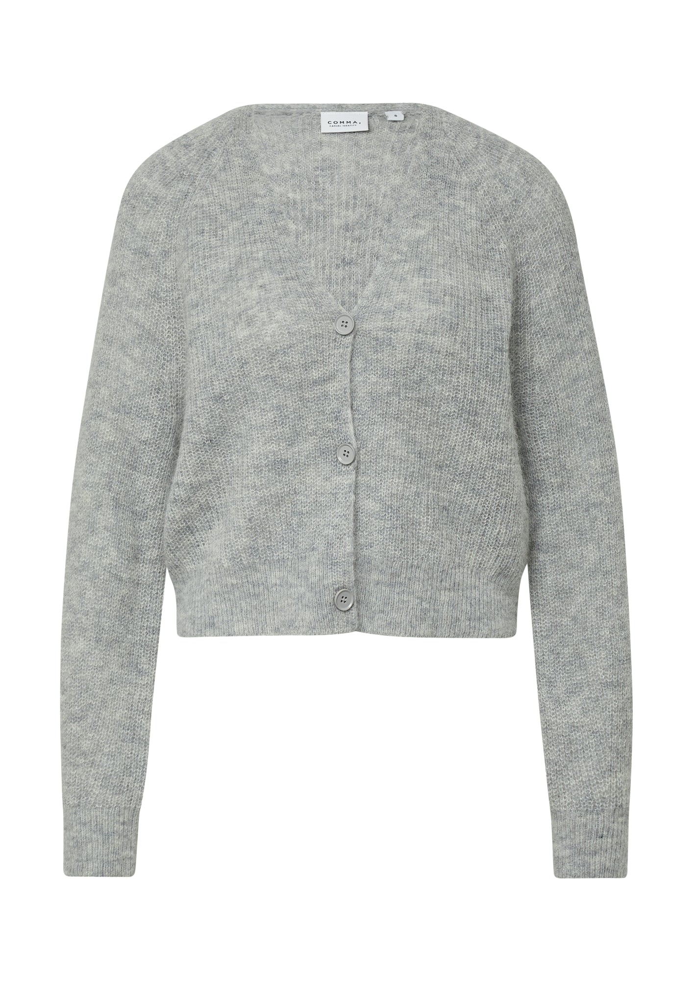 comma casual identity Strickjacken  grau