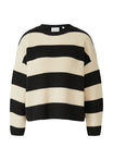 comma casual identity Pullover  schwarz