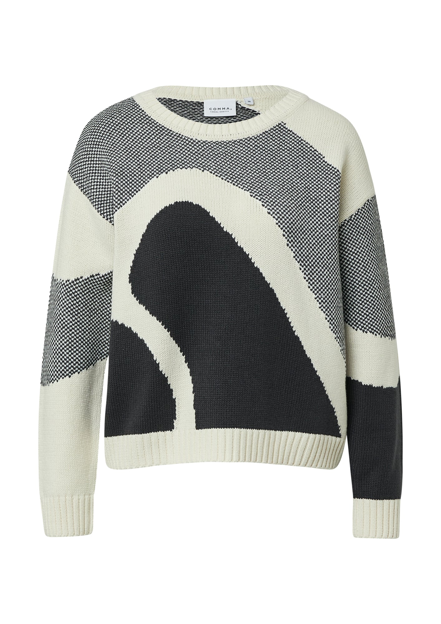 comma casual identity Pullover  weiß