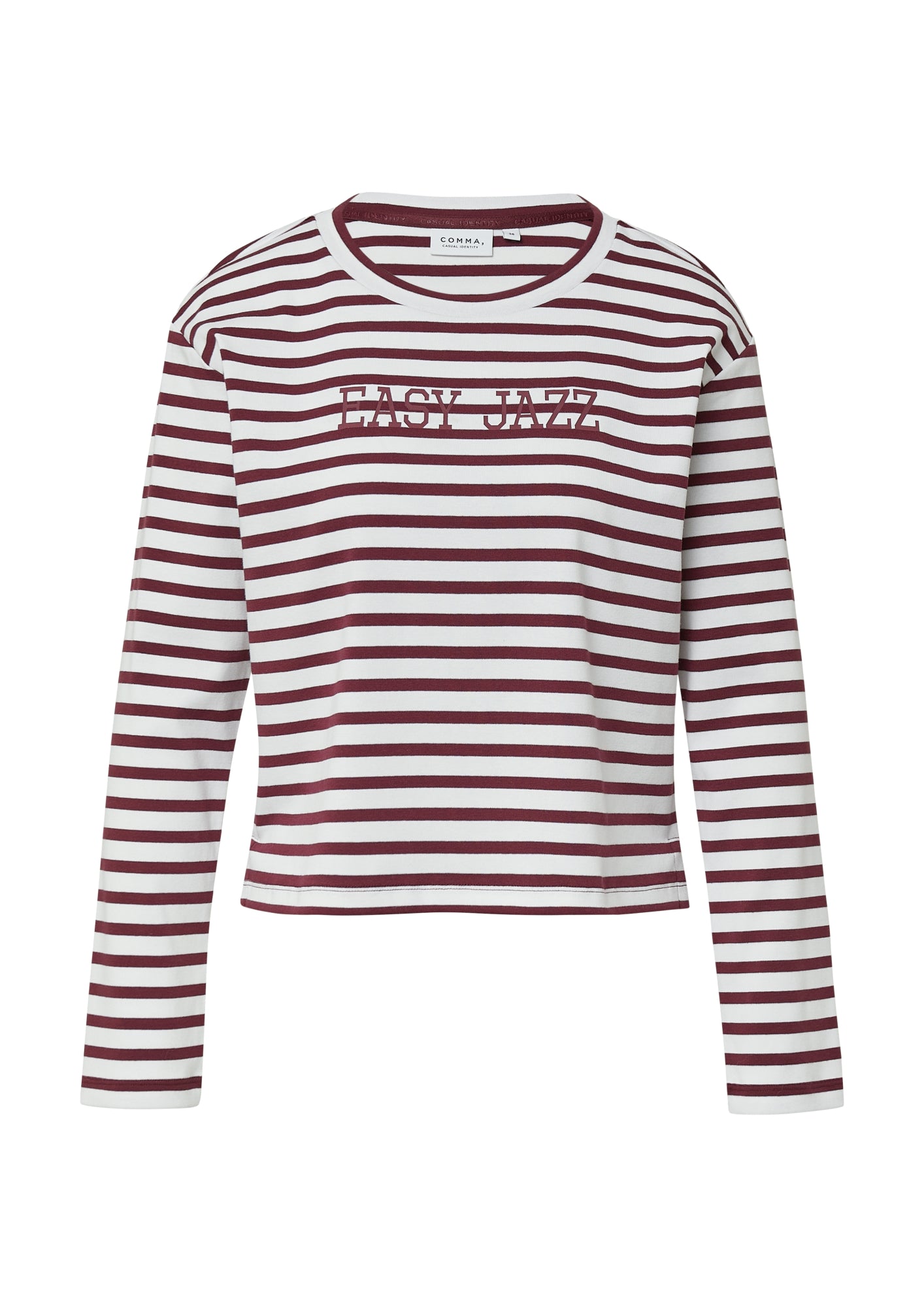 comma casual identity Langarmshirts  rot