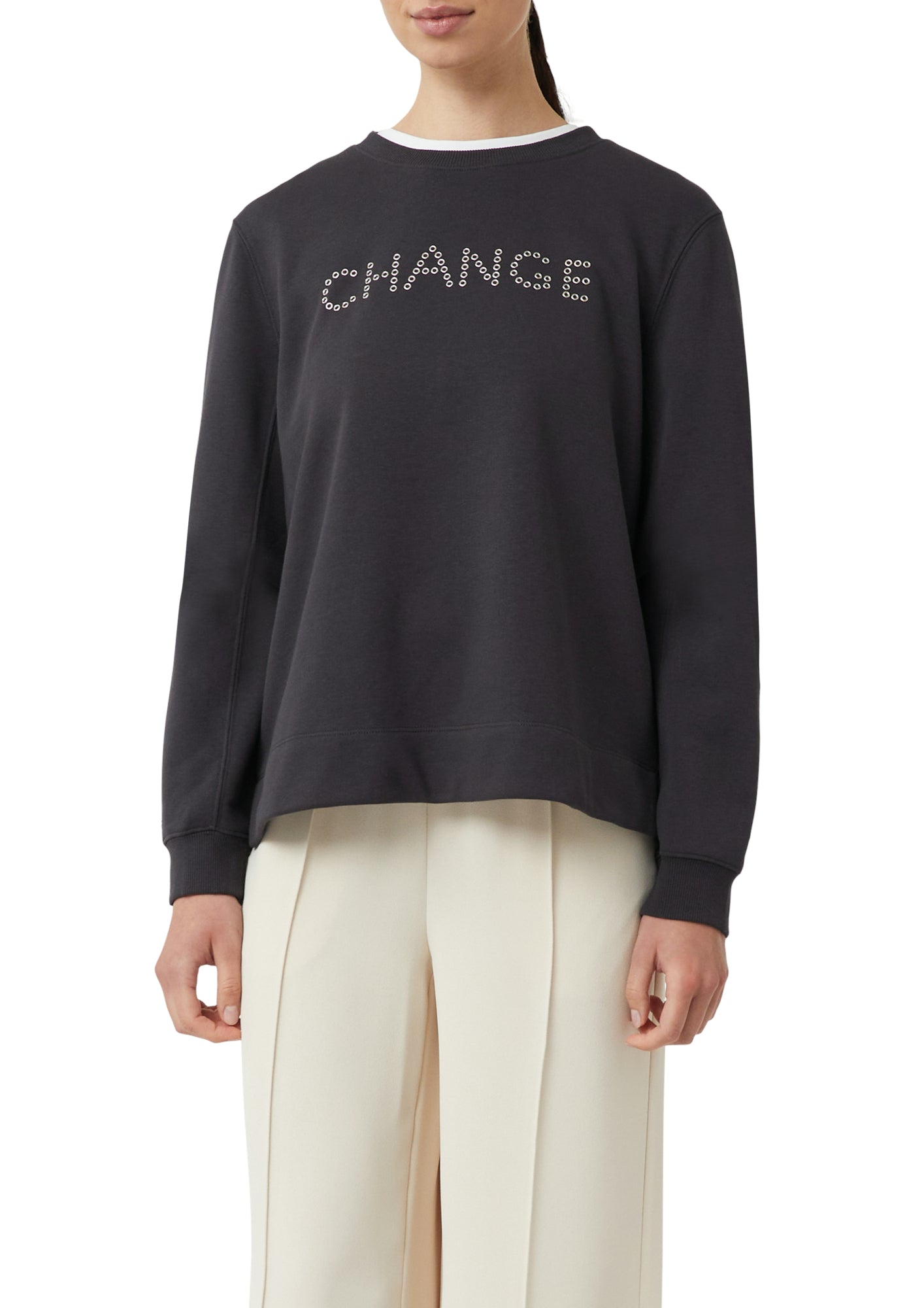 comma casual identity Sweatshirts  schwarz