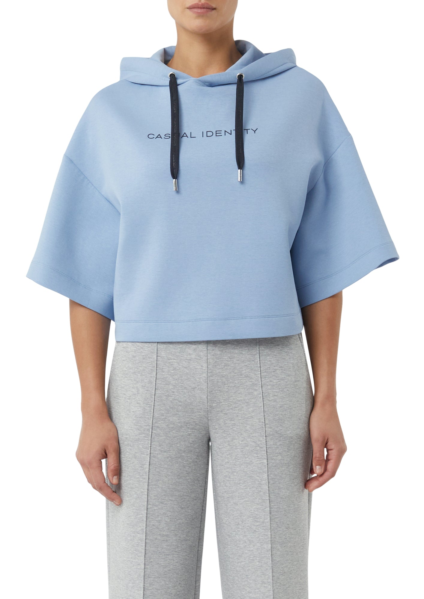 comma casual identity Hoodies  hellblau