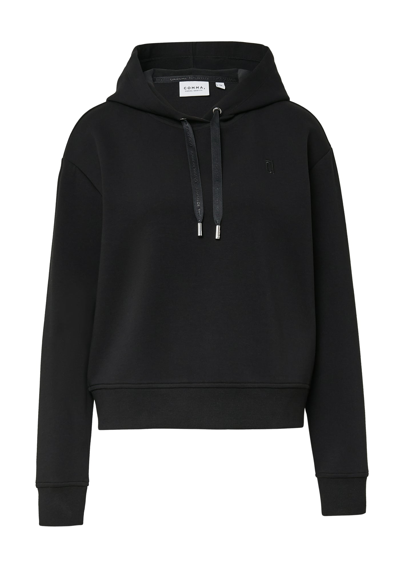 comma casual identity Hoodies  schwarz