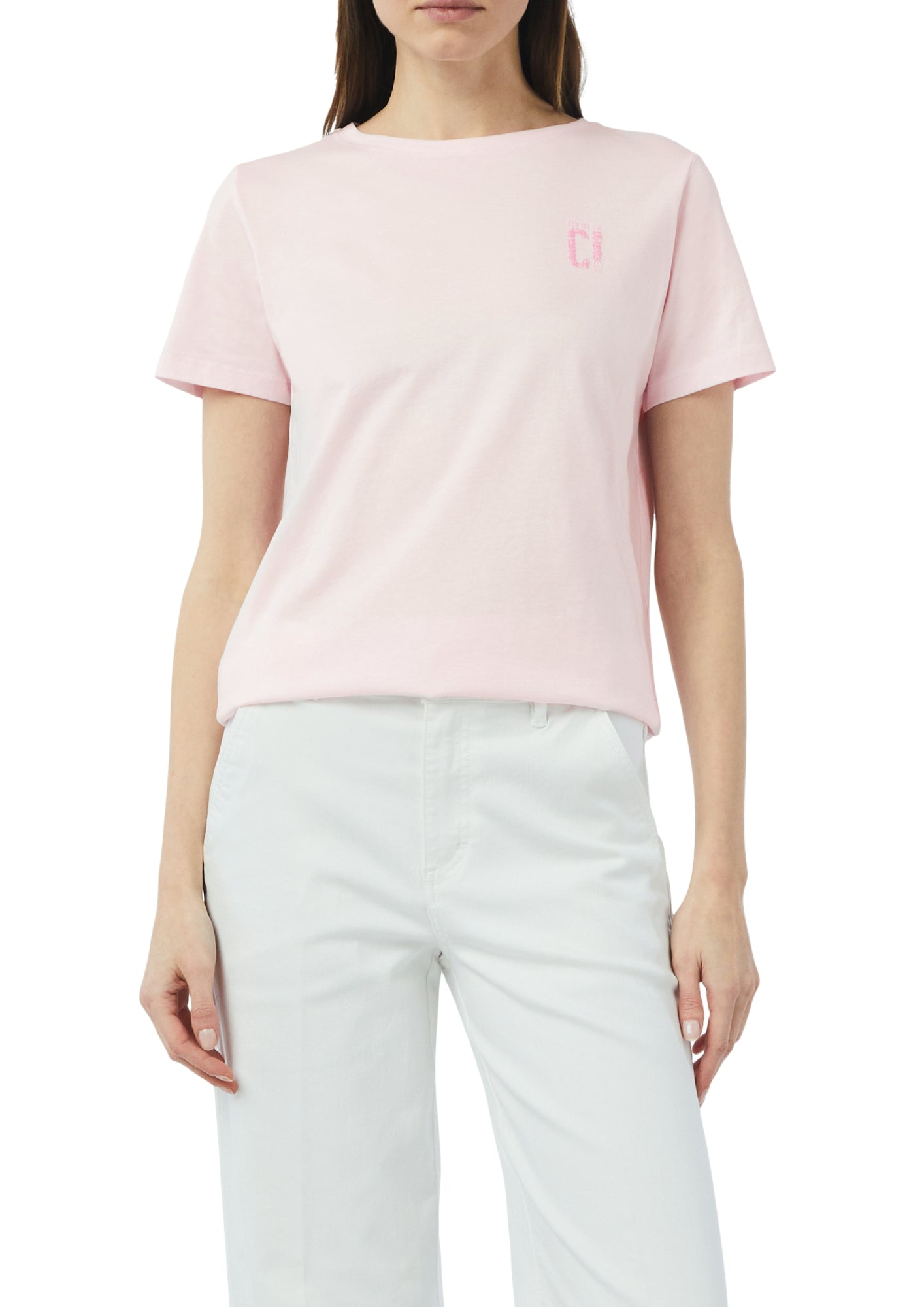 comma casual identity T-Shirts  pink