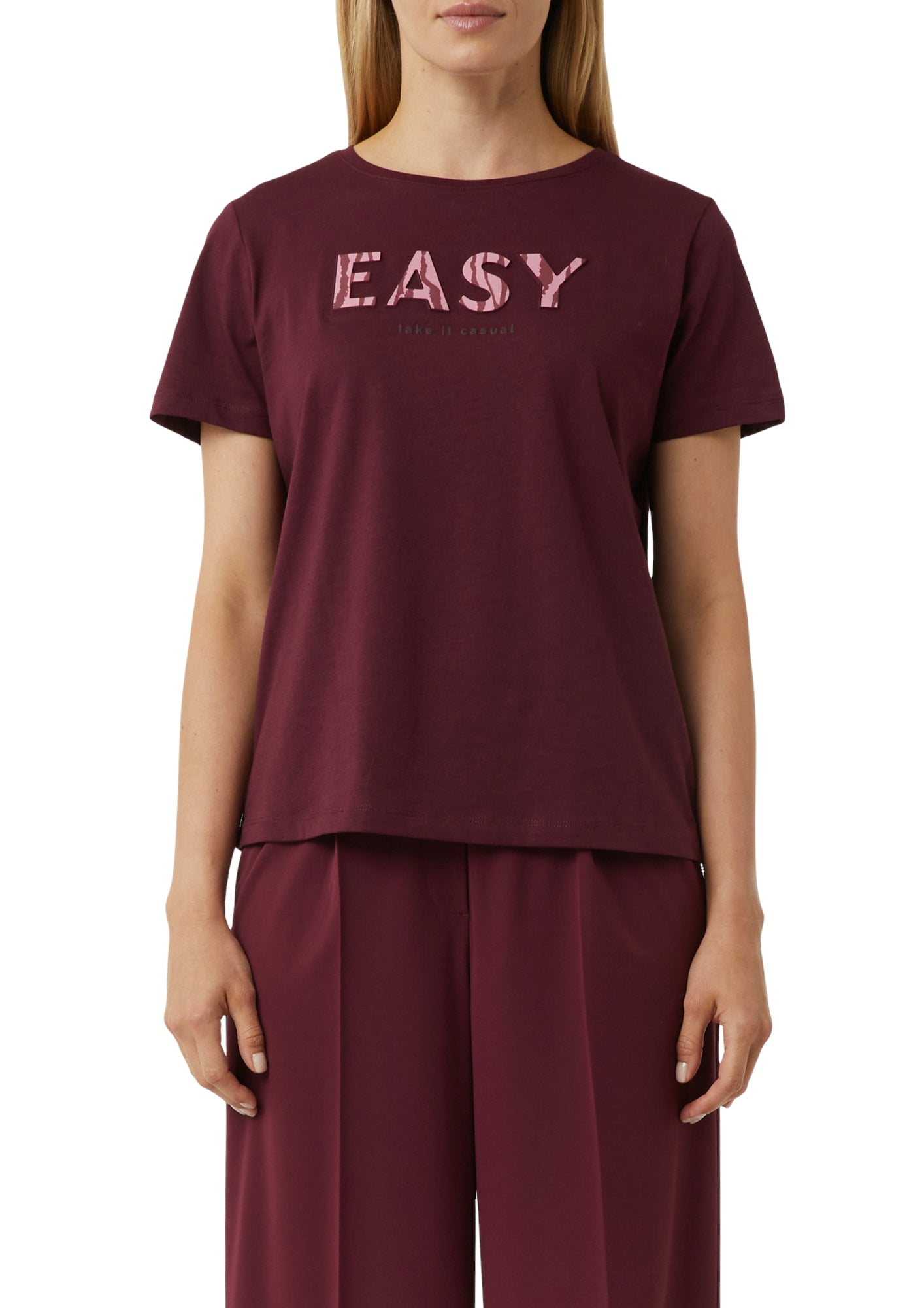 comma casual identity T-Shirts  rot