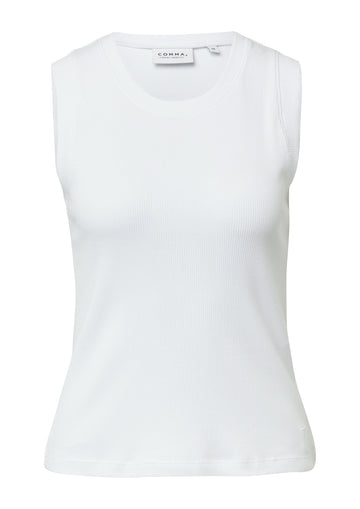 Tanktop aus Rippware