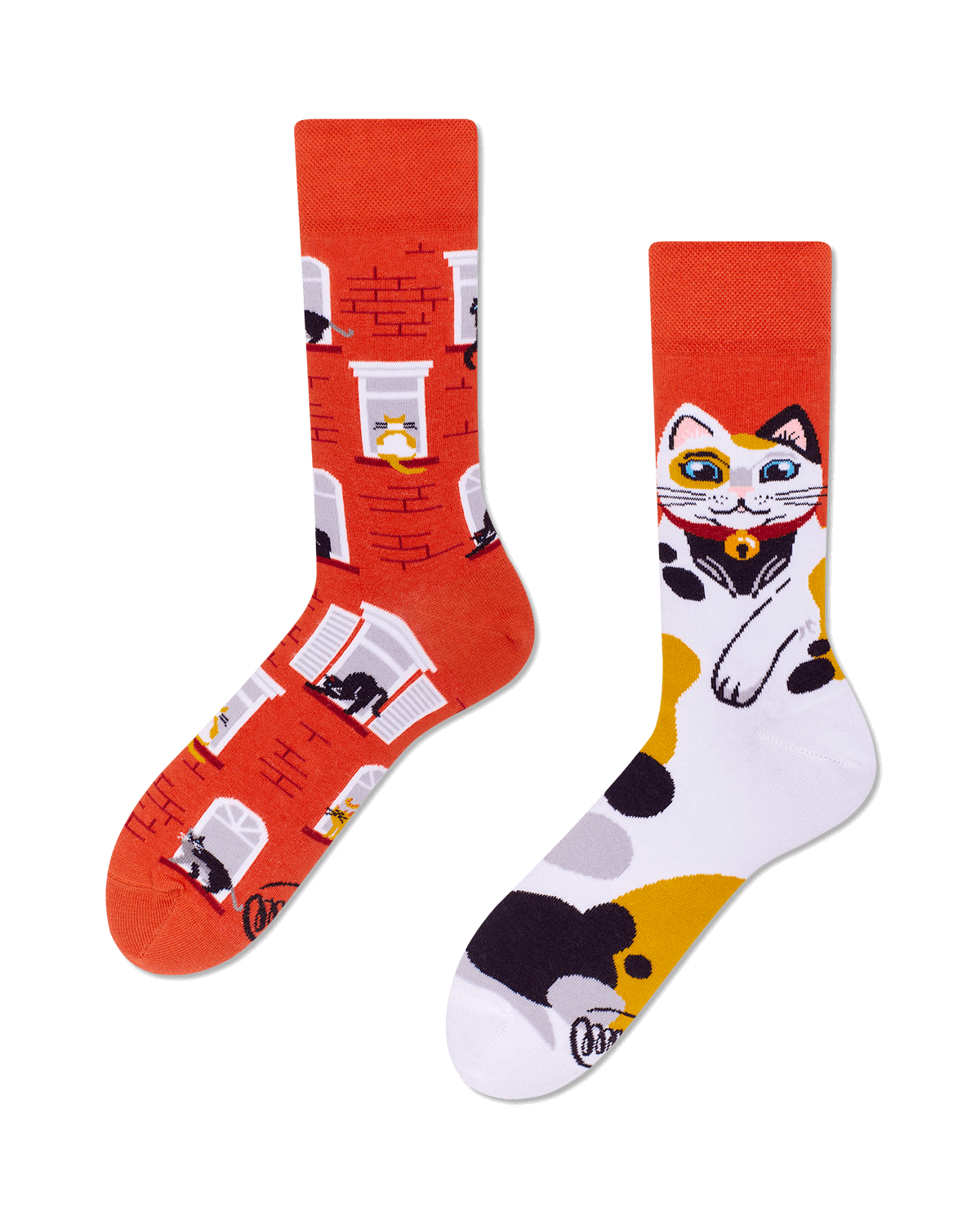 many mornings Socken  rot