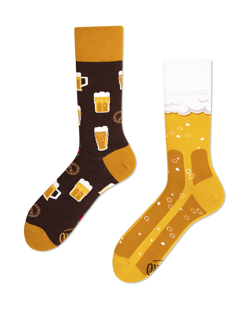 many mornings Socken  orange
