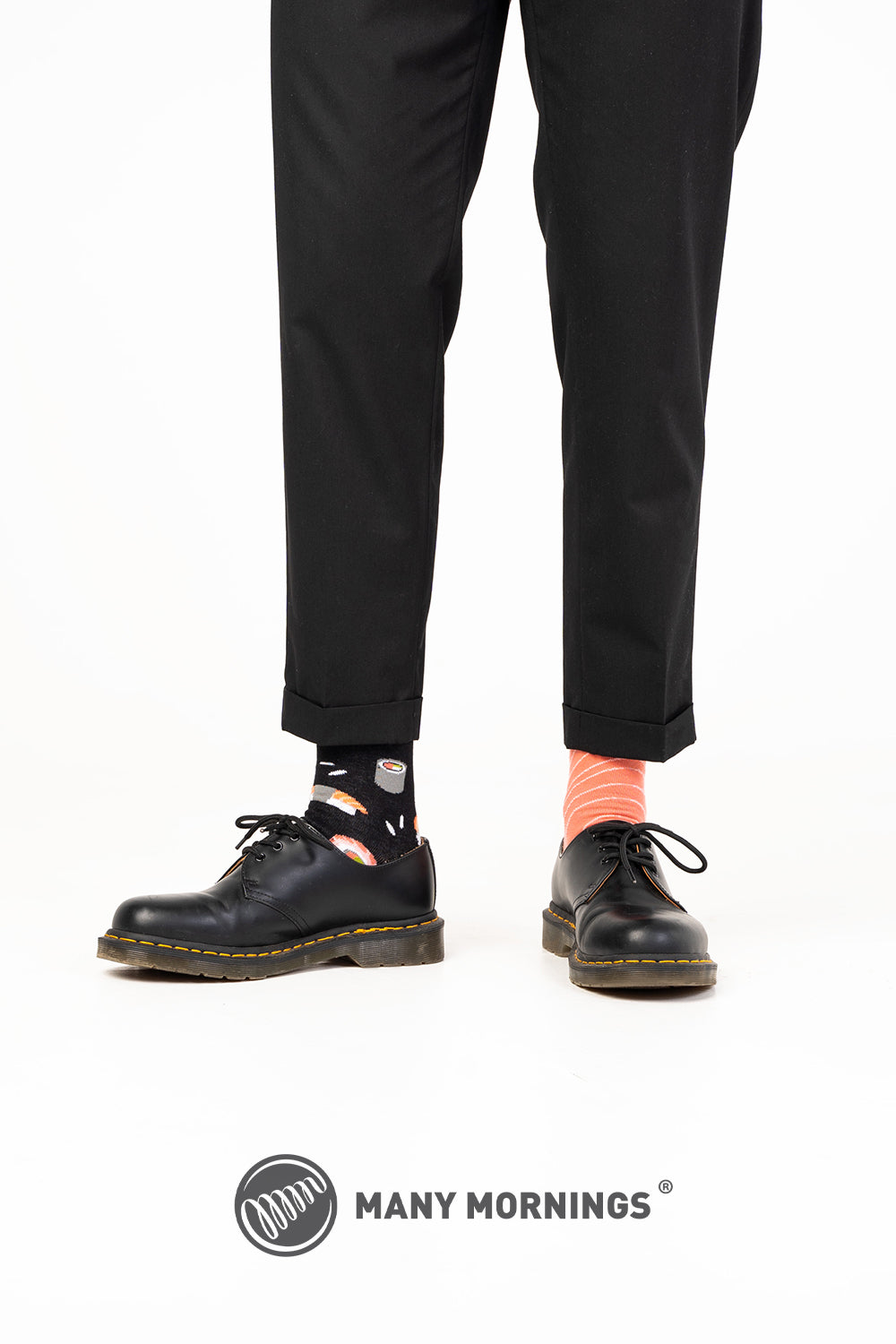 many mornings Socken  koralle
