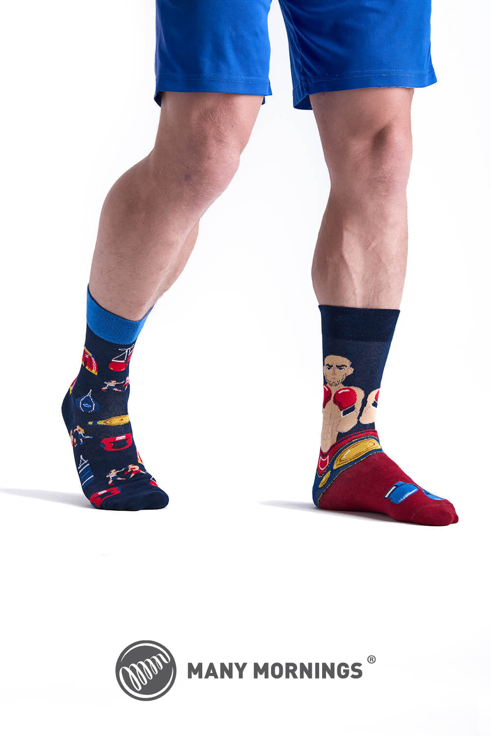 many mornings Socken  braun