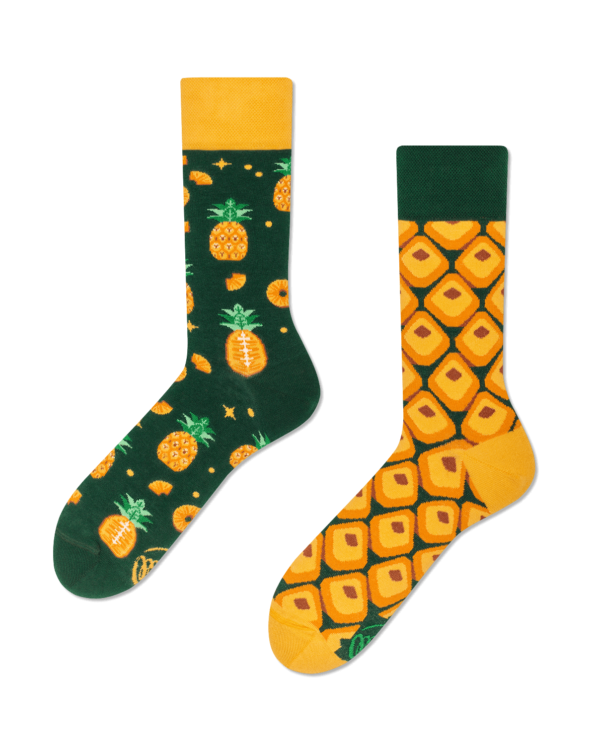 many mornings Socken  gelb