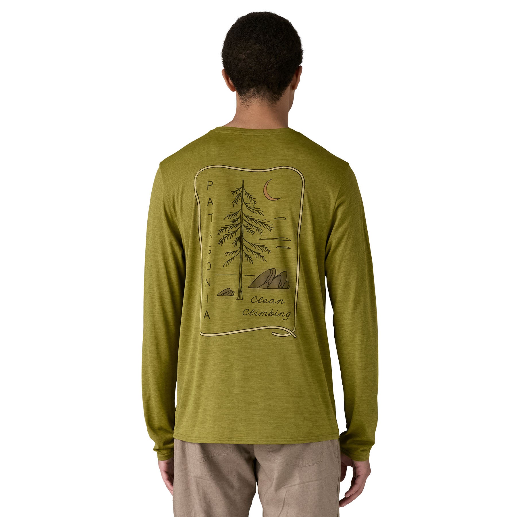patagonia Langarmshirts  oliv