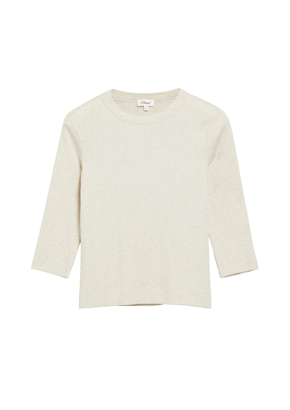 s.Oliver Langarmshirts  beige