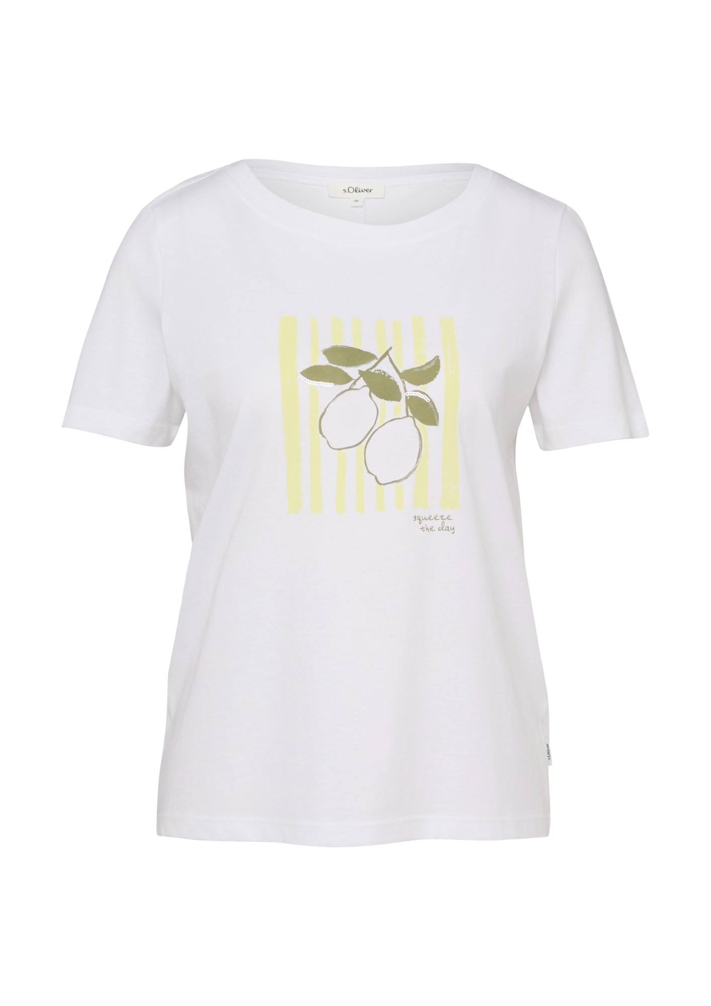 s.Oliver T-Shirts  weiß