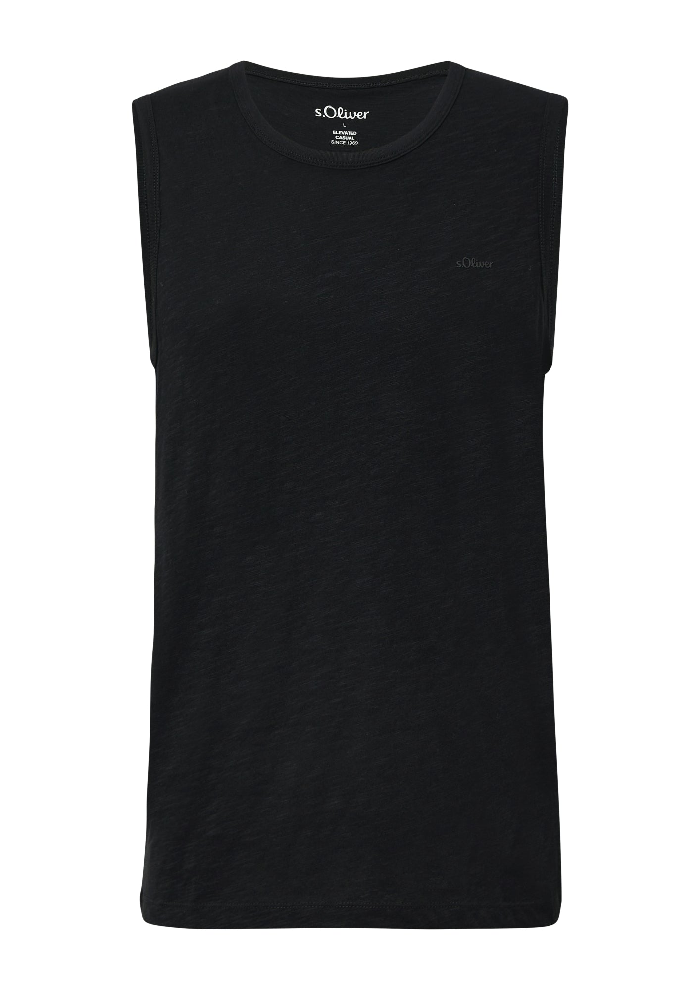 s.Oliver Tank Tops  schwarz