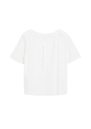 Bluse aus Leinenmix