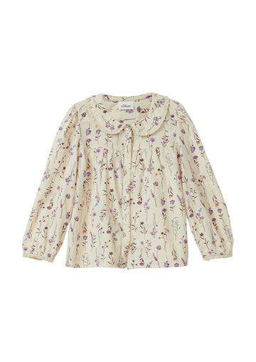 Bluse mit Spitze