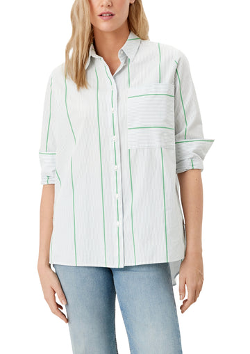 Bluse mit Streifen