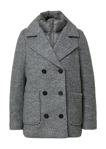 Bouclé-Jacke