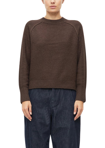 Boucle-Strickpullover