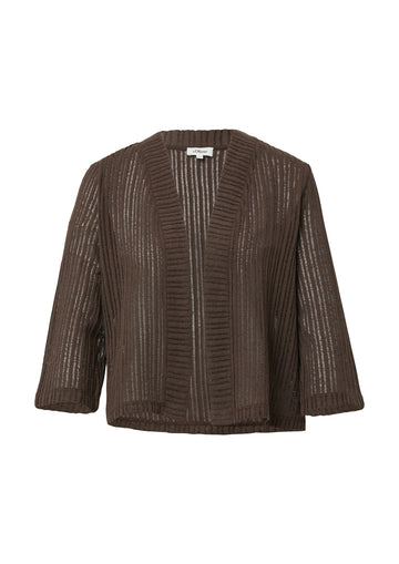 Cardigan mit 3/4-Ärmeln