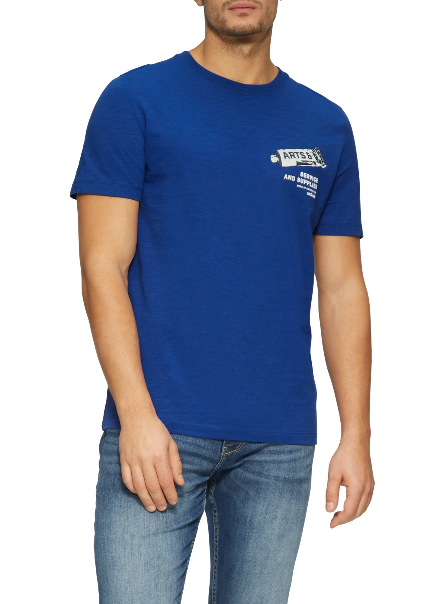 s.Oliver T-Shirts  blau