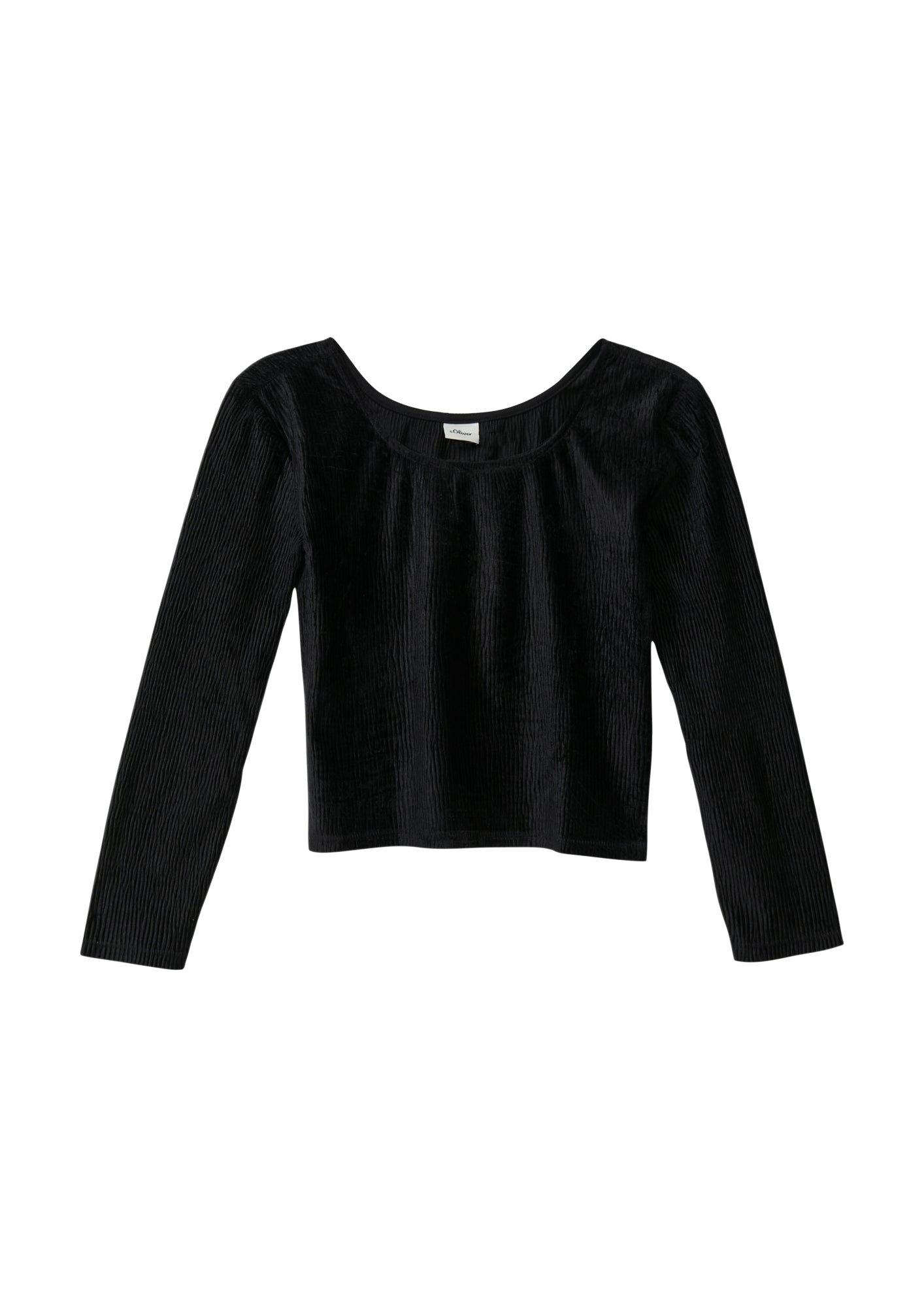 s.Oliver Shirts & Blusen  schwarz