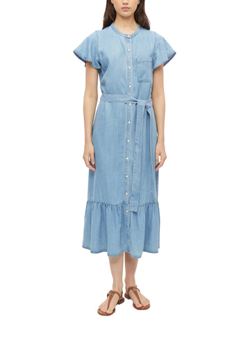 Denimkleid aus Lyocell Relaxed Fit