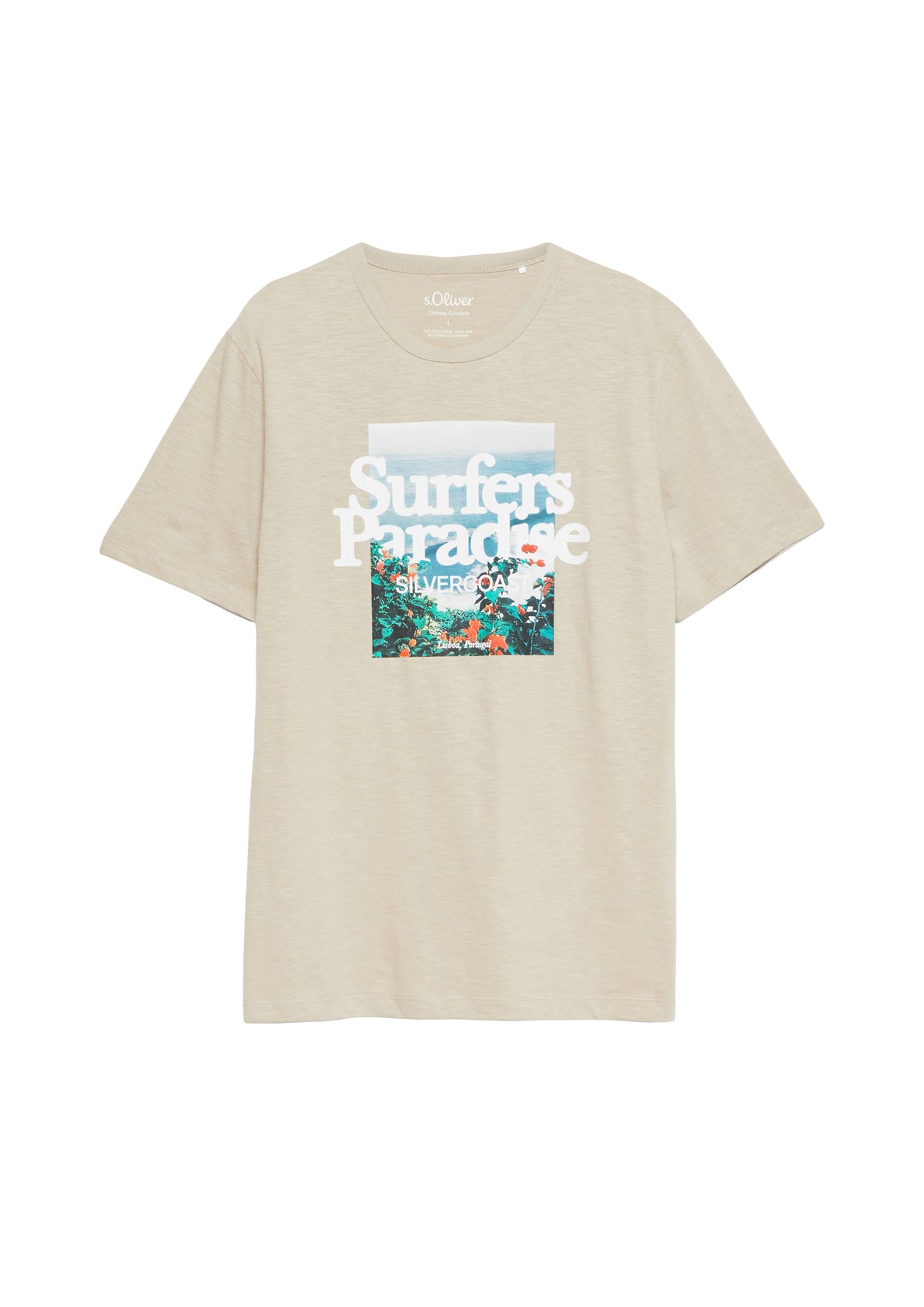 s.Oliver T-Shirts  beige