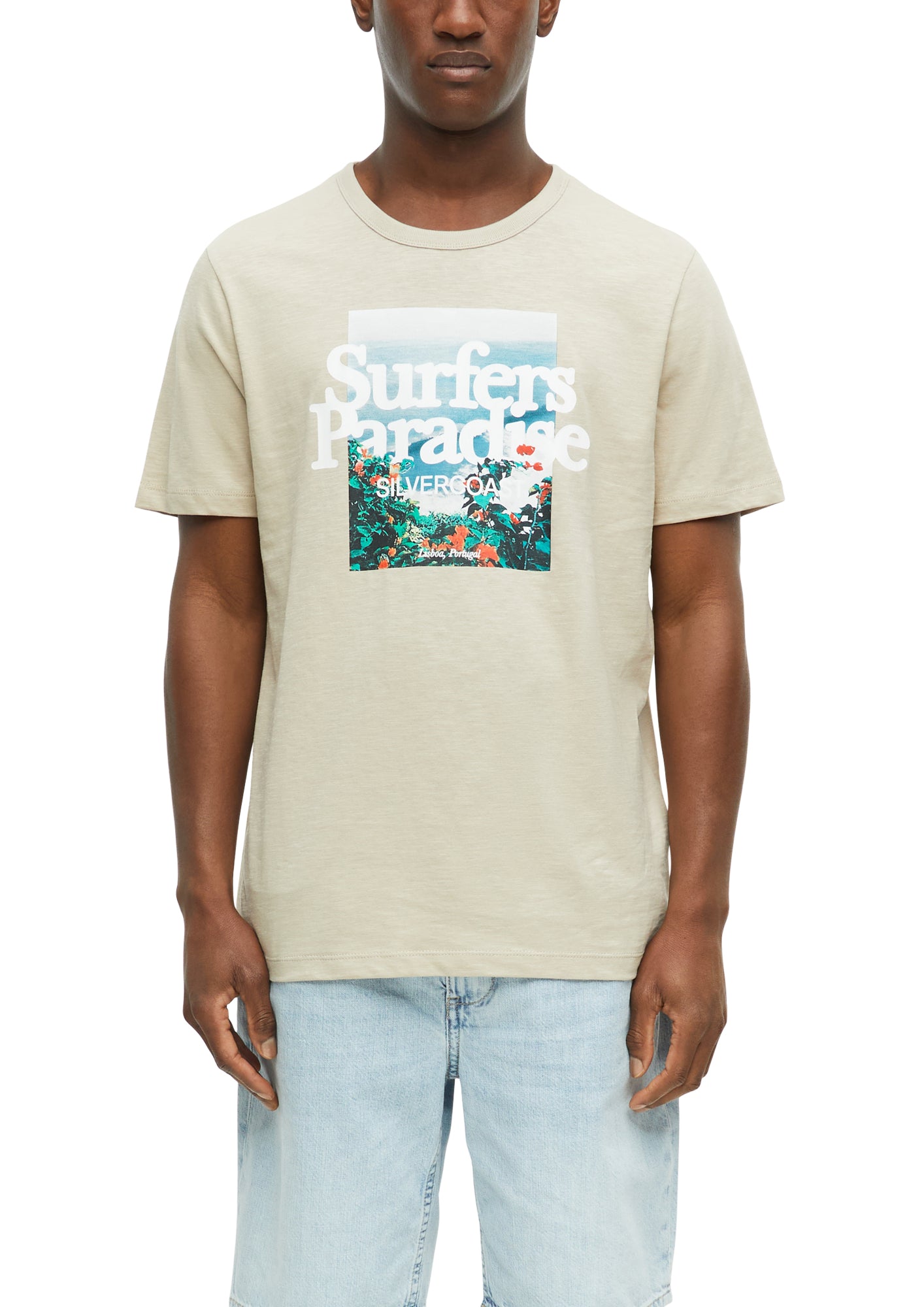 s.Oliver T-Shirts  beige