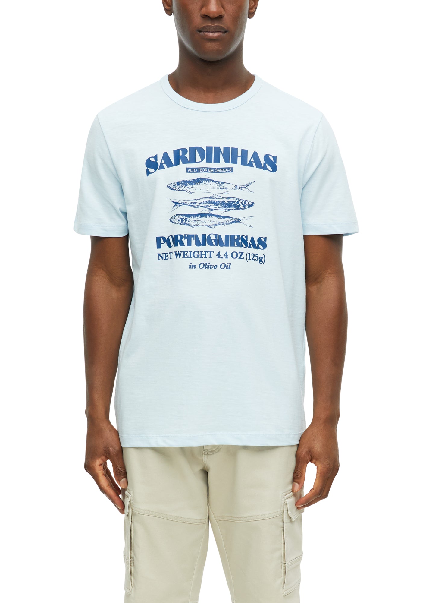 s.Oliver T-Shirts  hellblau