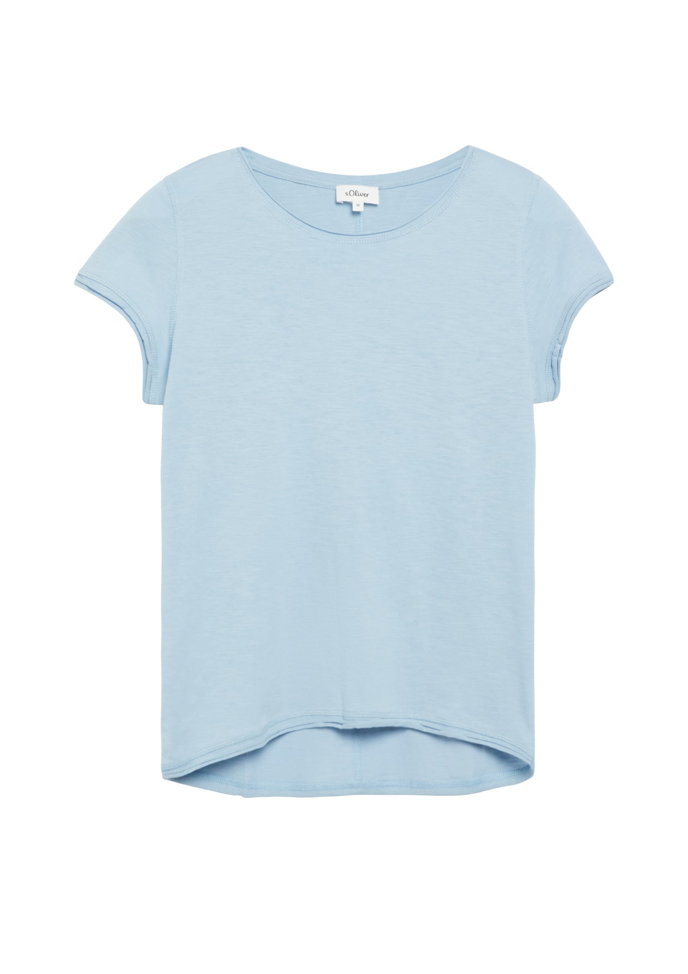 s.Oliver T-Shirts  hellblau