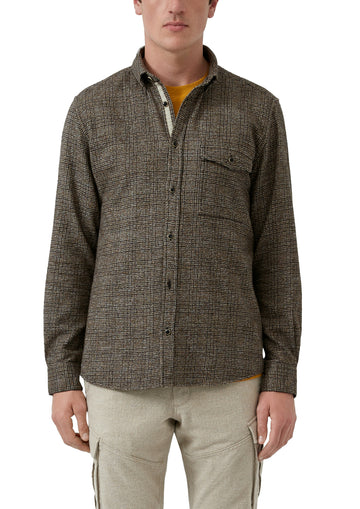 Flanellhemd im Regular Fit