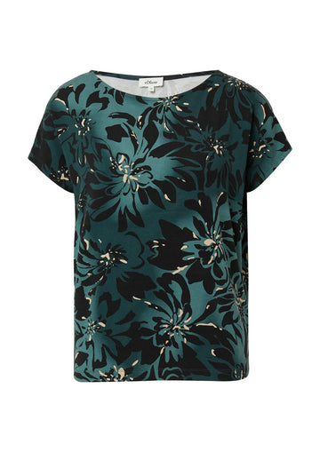 Fließendes Jersey-Shirt